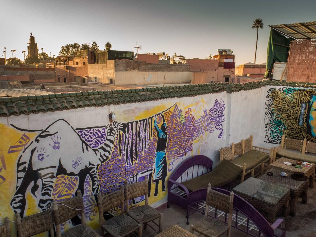 Backpackers Grapevine Hostel Marrakesch Exterior foto