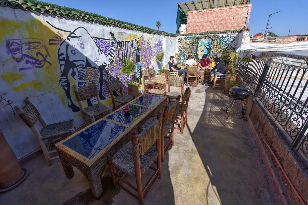 Backpackers Grapevine Hostel Marrakesch Exterior foto