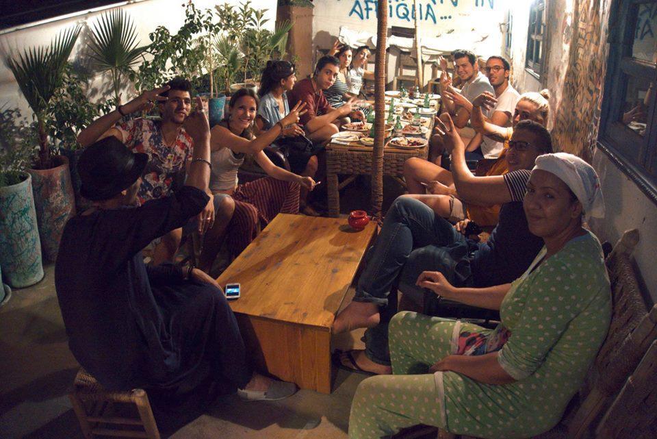 Backpackers Grapevine Hostel Marrakesch Exterior foto