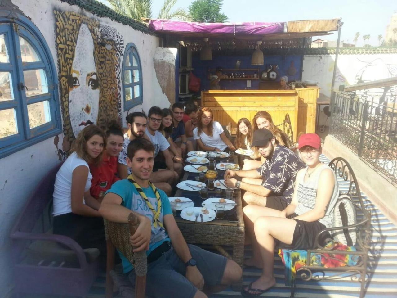 Backpackers Grapevine Hostel Marrakesch Exterior foto