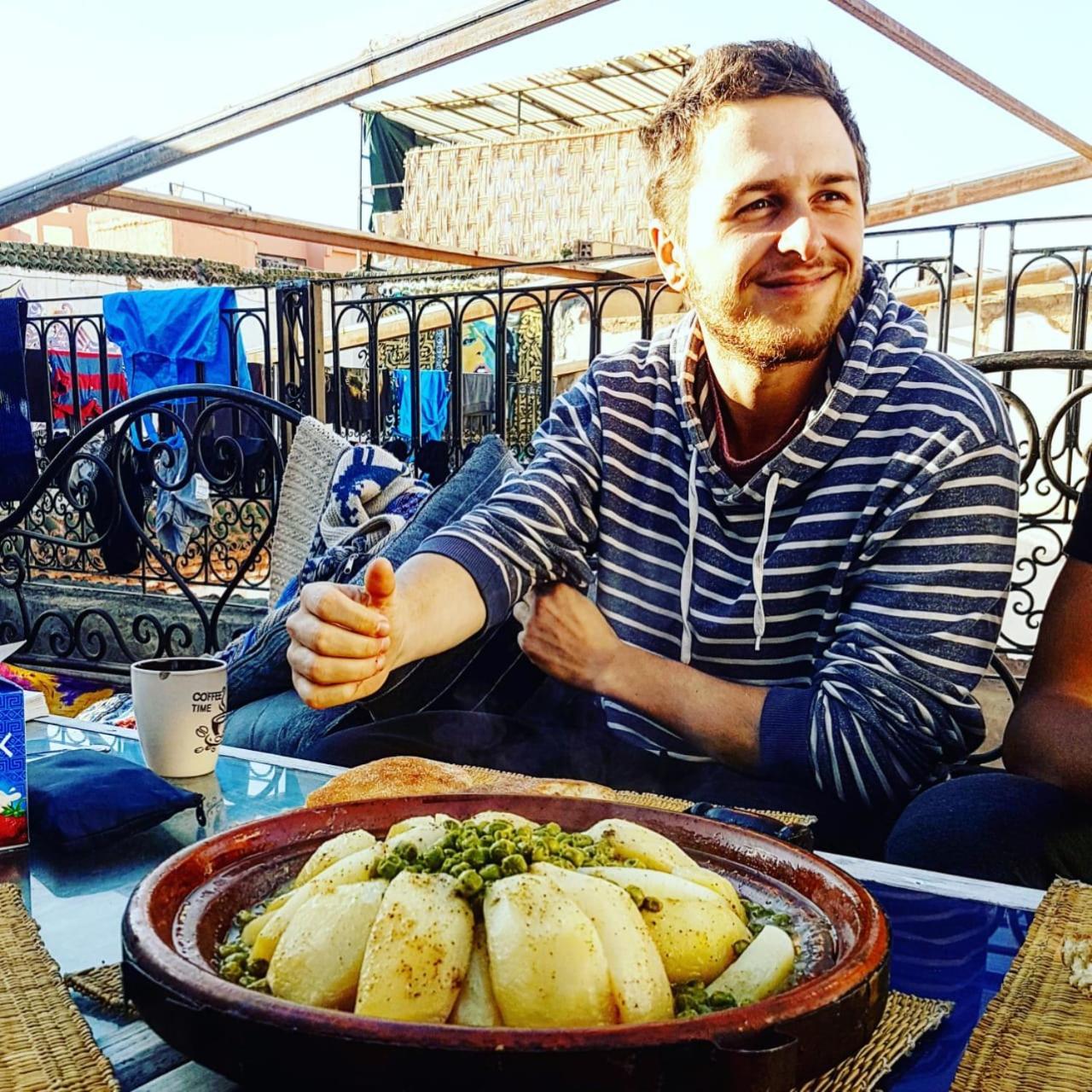Backpackers Grapevine Hostel Marrakesch Exterior foto